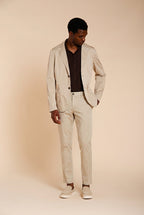 Milano Jogger Travel pantalon chino homme en satin technique travel stretch extra slim fit