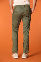 Milano Jogger men's chino jogger in cotton and tencel extra slim fit