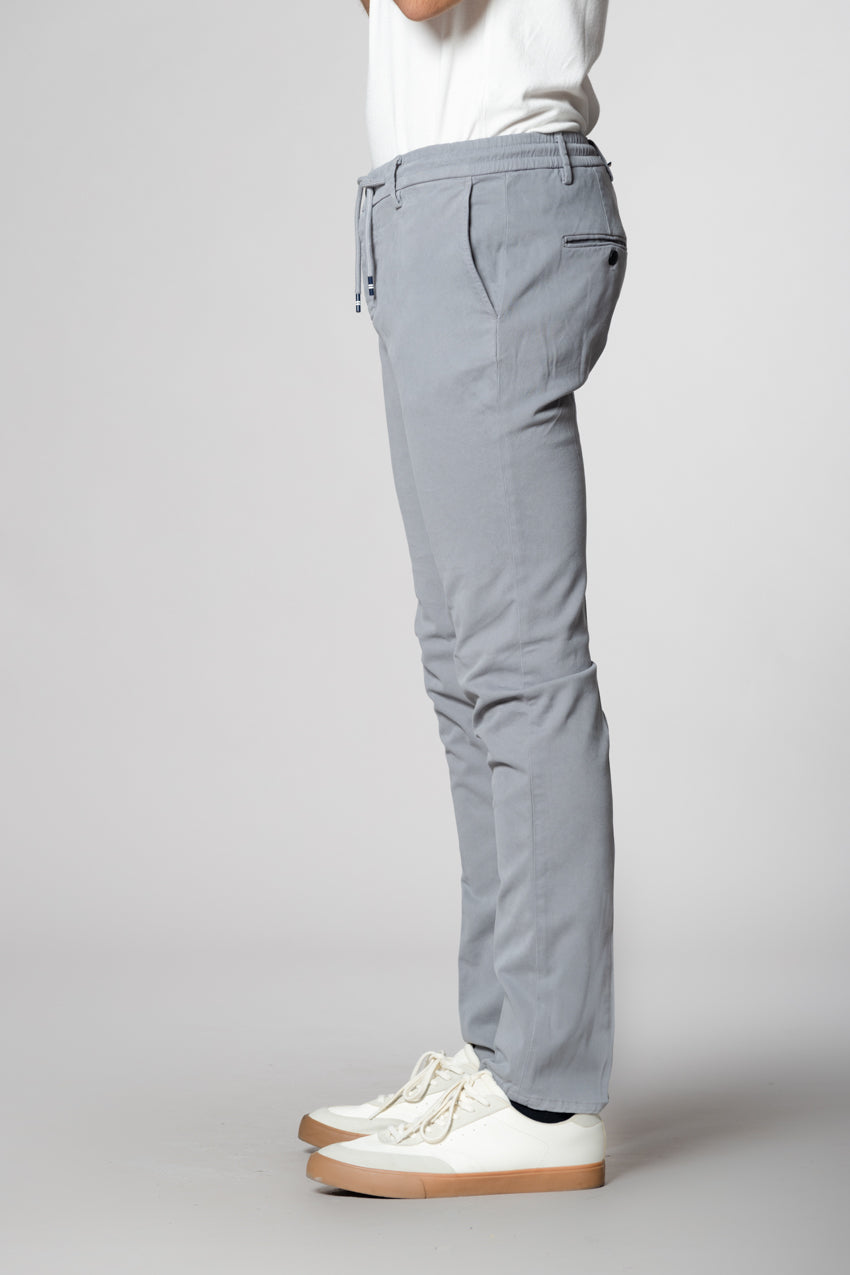 Milano Jogger men’s chino pant in stretch gabardine extra slim fit
