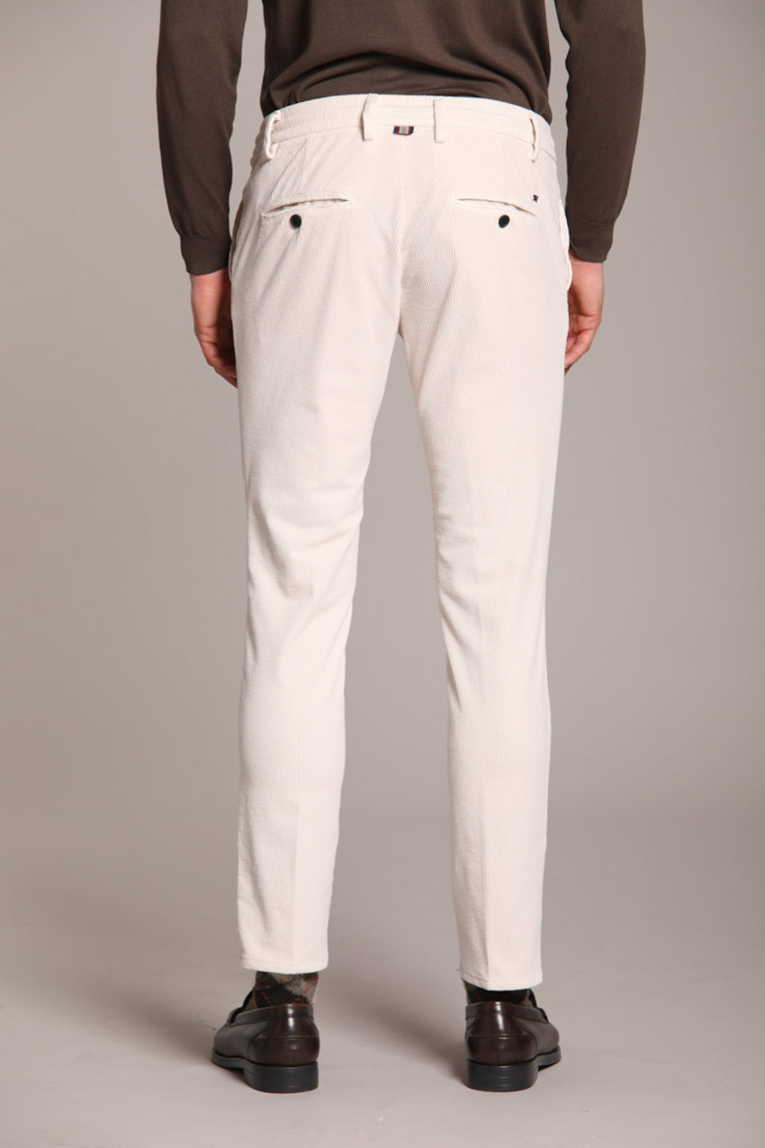 Milano Jogger Herren-Chinohose aus 500-Linien Kordsammt extra slim fit