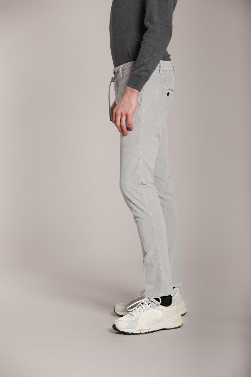 Milano Jogger Herren-Chinohose aus 500-Linien Kordsammt extra slim fit