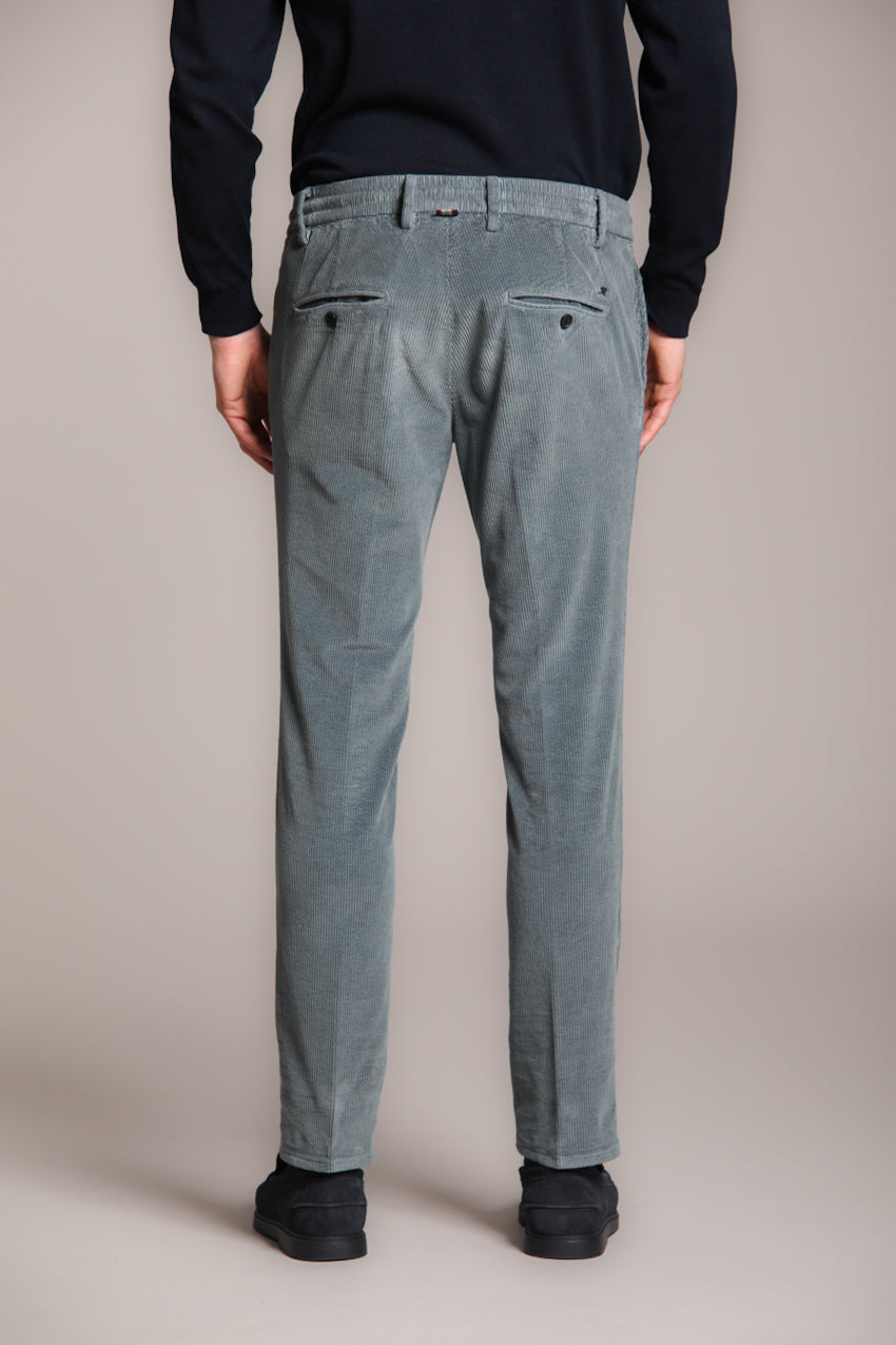 Milano Jogger pantalon chino homme en velours côtelé 500 lignes extra slim fit