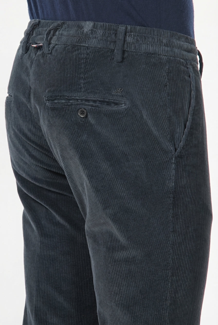 Milano Jogger Herren-Chinohose aus Samt, 500 Linien extra slim fit