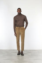 Milano Jogger men’s chino pants in 500-wale velvet with extra slim fit