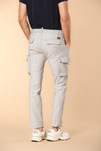 Chile Jogger men's cargo pants in travel wool extra slim fit