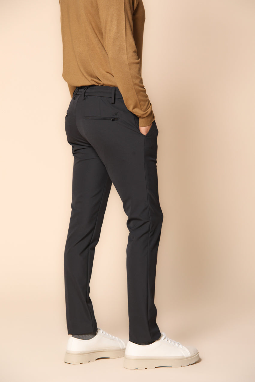 Milano Jogger pantalón chino hombre en jersey técnico extra slim