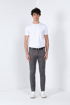 Torino Travel pantalón chino hombre en satén técnico travel stretch slim fit