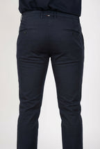 Torino Travel pantalón chino hombre en raso técnico travel stretch slim fit