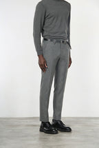 Torino Jog men’s chino pants in flannel jersey with slim fit