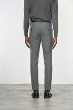 Torino Jog men’s chino pants in flannel jersey with slim fit