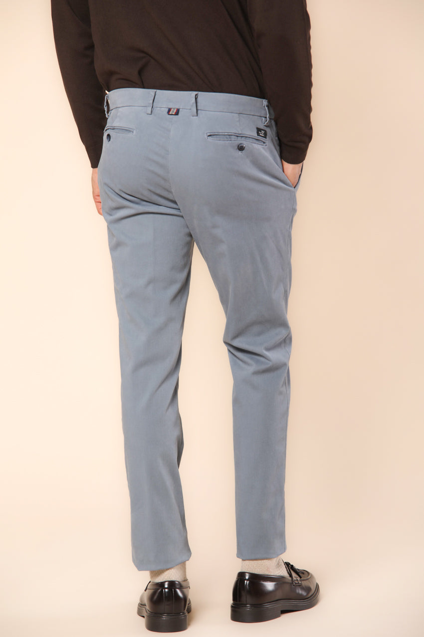 New York men's chino pants in gabardine stretch regular fit ①