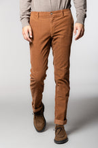 New York pantalone chino uomo in velluto 1000 righe regular fit