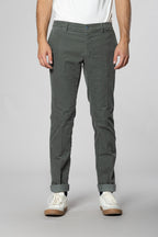 New York pantalone chino uomo in velluto 1000 righe regular fit
