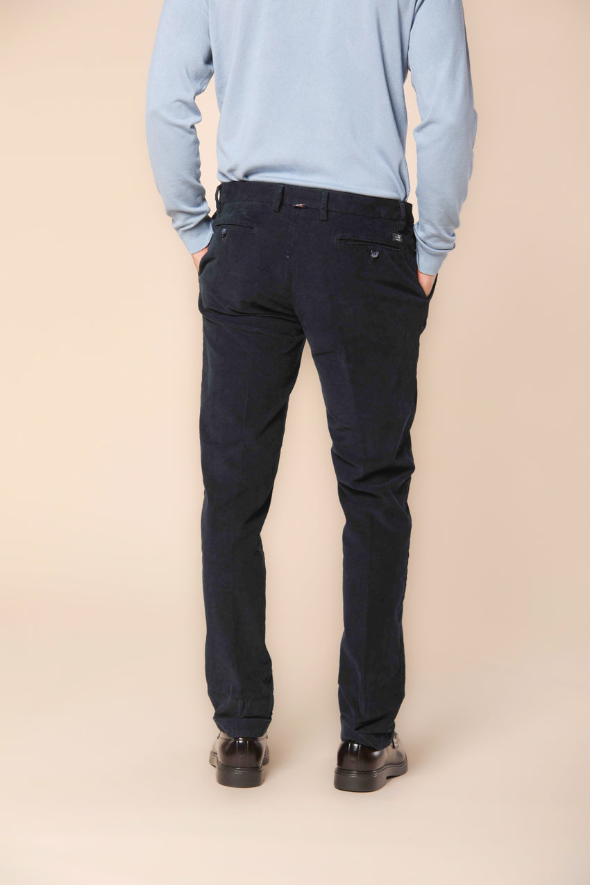 New York Herren Chino-Hose aus Samt 1000 Streifen Regular Fit