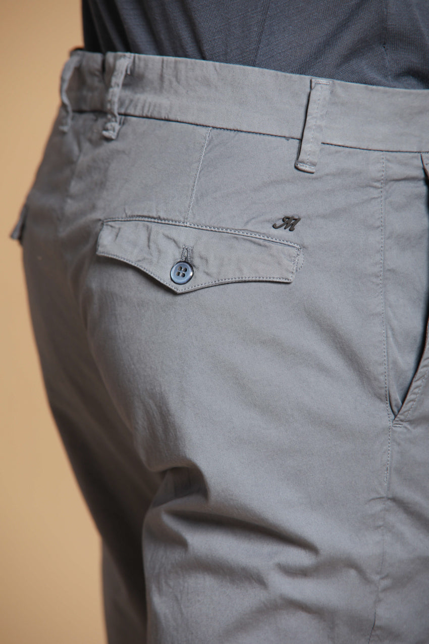 New York City pantalón chino hombre en twill de algodón pima ligero elástico regular fit