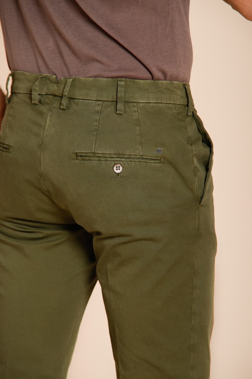 New York men's chino pants in stretch gabardine regular fit ①