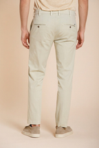 New York pantalon chino homme en gabardine stretch regular fit ①