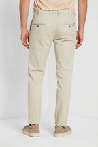 New York men's chino pants in stretch gabardine regular fit ①