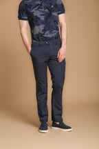 New York Sartoriale pantalón chino hombre sartorial en algodón pima regular fit 