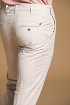  New York Maßgeschneiderte Herren Chino Hose aus Pima-Baumwolle Regular Fit