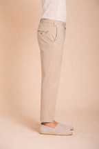 New York men's chino pants in stretch gabardine regular fit ①