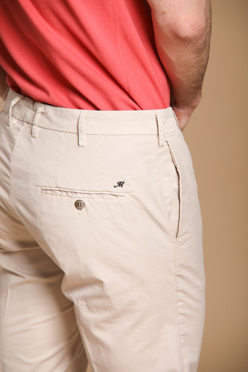 New York Sartoriale pantalón chino hombre sartorial en algodón pima regular fit 