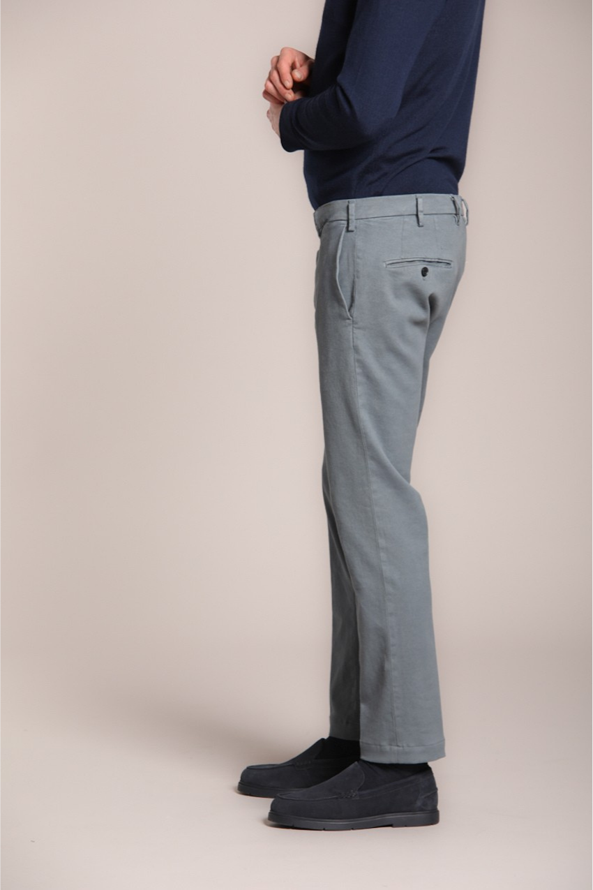 New York Sartoriale pantalón chino hombre sartorial en algodón cachemira regular fit