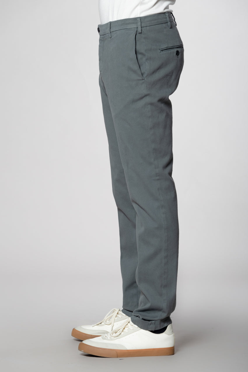 New York Sartoriale pantalón chino hombre sartorial en algodón cachemira regular fit