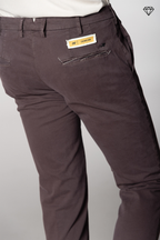 New York Sartoriale pantalon chino homme sartorial en coton laine regular fit ①