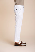 New York pantalón chino hombre de gabardina stretch regular fit ①