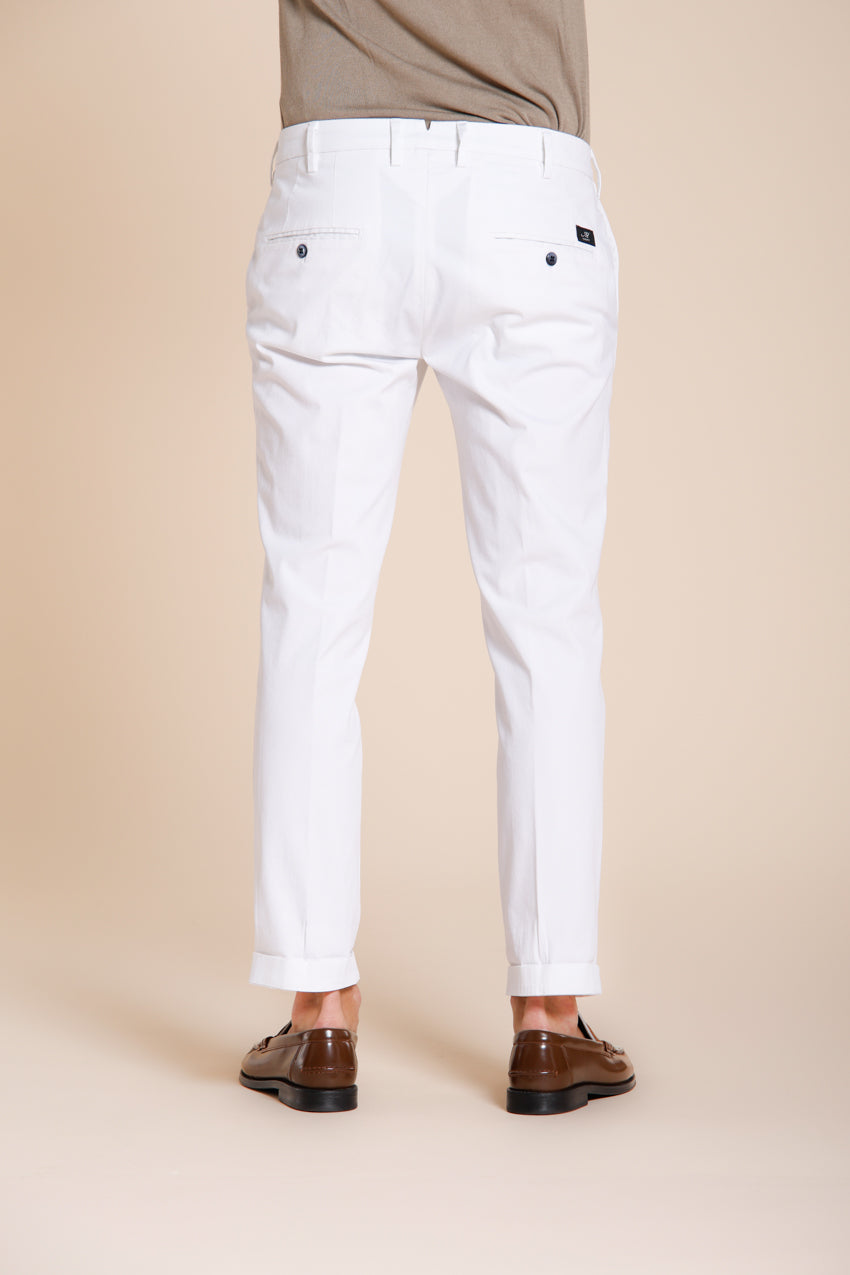 New York pantalón chino hombre de gabardina stretch regular fit ①