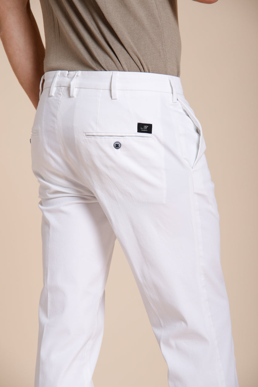 New York pantalón chino hombre de gabardina stretch regular fit ①