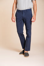 New York pantalone chino uomo in gabardina stretch regular fit ①