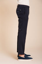 New York pantalón chino hombre en gabardina stretch regular fit ①