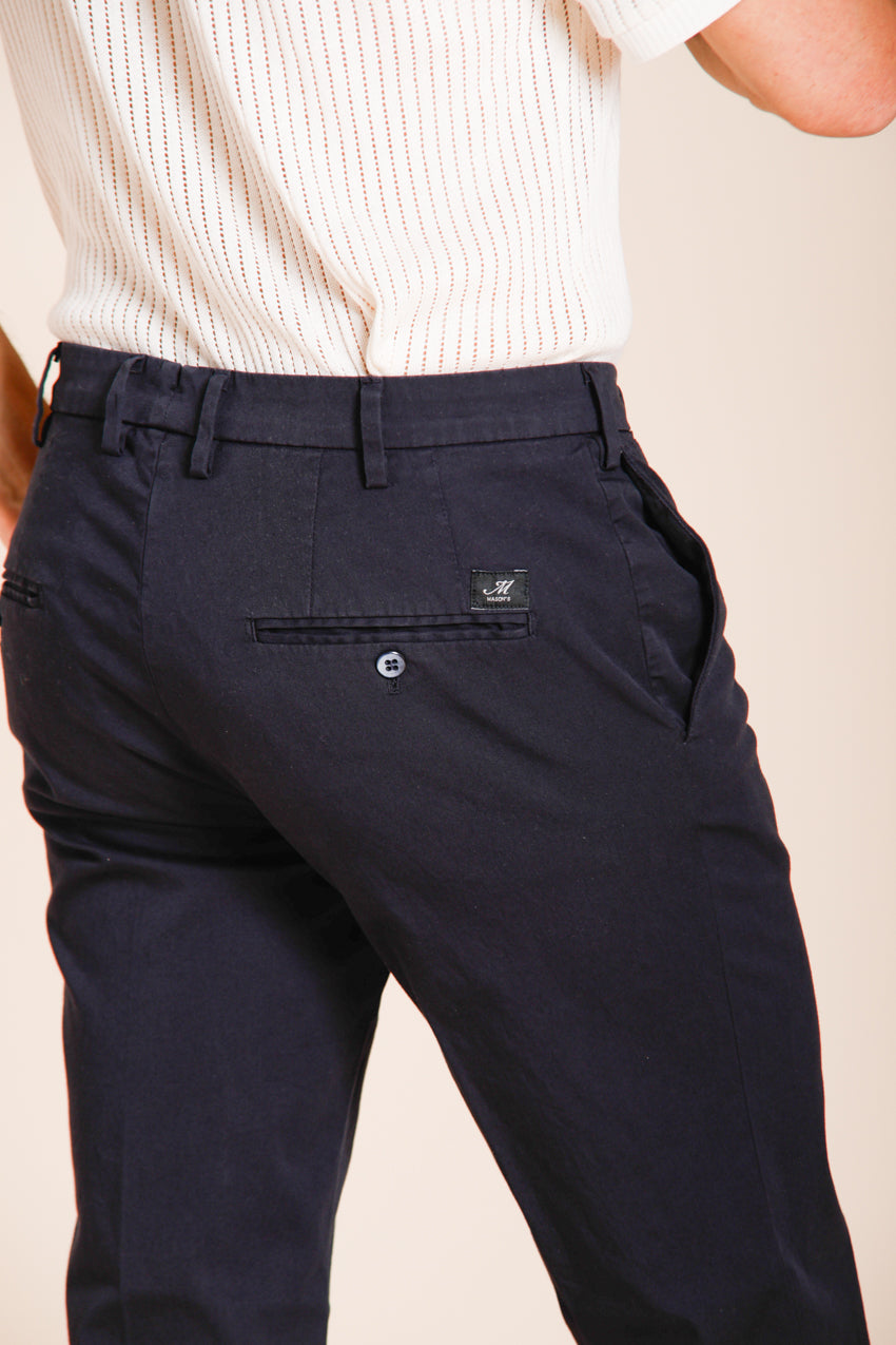 New York pantalón chino hombre en gabardina stretch regular fit ①