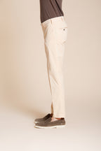 New York pantalon chino homme en gabardine stretch regular fit ①