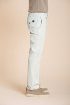 New York pantalon chino homme en gabardine stretch regular fit ①
