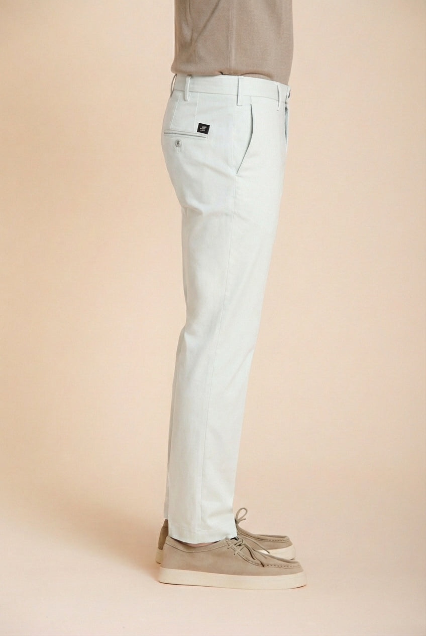 New York pantalon chino homme en gabardine stretch regular fit ①