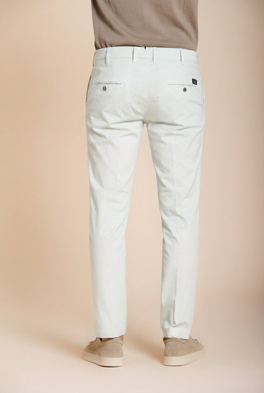 New York pantalon chino homme en gabardine stretch regular fit ①