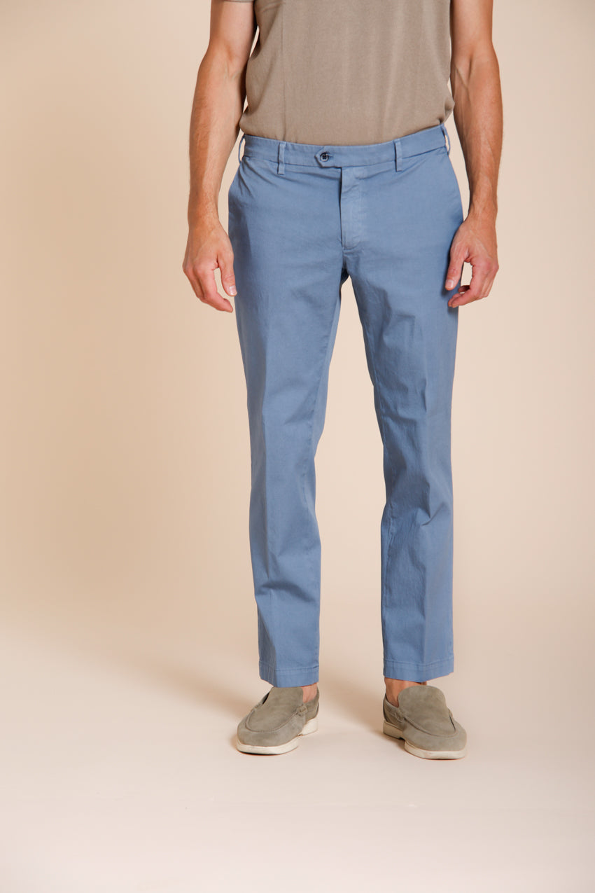 New York men's chino pants in stretch gabardine regular fit ①