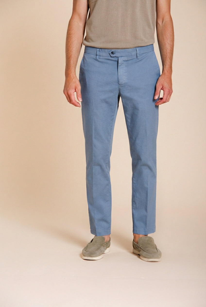 New York men's chino pants in stretch gabardine regular fit ①