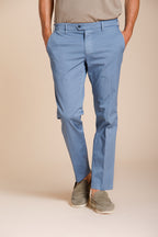 New York men's chino pants in stretch gabardine regular fit ①