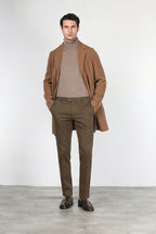  New York pantalón chino hombre en gabardina stretch, corte regular fit