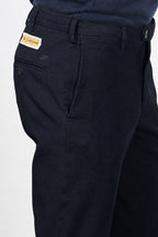Paris men’s chino pants in cotton tricotine with tapered fit