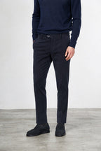 Paris men’s chino pants in cotton tricotine with tapered fit