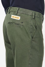 New York Chinohose für Herren aus Baumwoll- und Wollgabardine mit regular fit