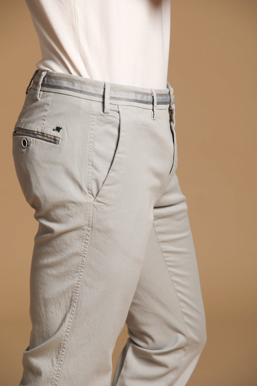 New York Summer pantalón chino para hombre en twill de algodón regular fit