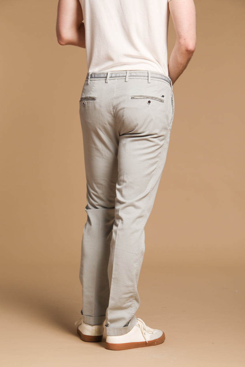 New York Summer pantalón chino para hombre en twill de algodón regular fit
