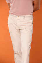 New York University pantalón chino para hombre en algodón pima regular fit