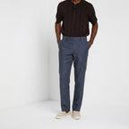 New York Icon Flex men's chino pants in linen and cotton twill regular fit